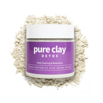 Pure Clay polvo bentonita calcio orgánica para uso interno y externo