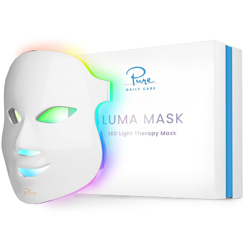 Pure Daily Care Luma Mask frente ergonómica para uso cómodo en casa