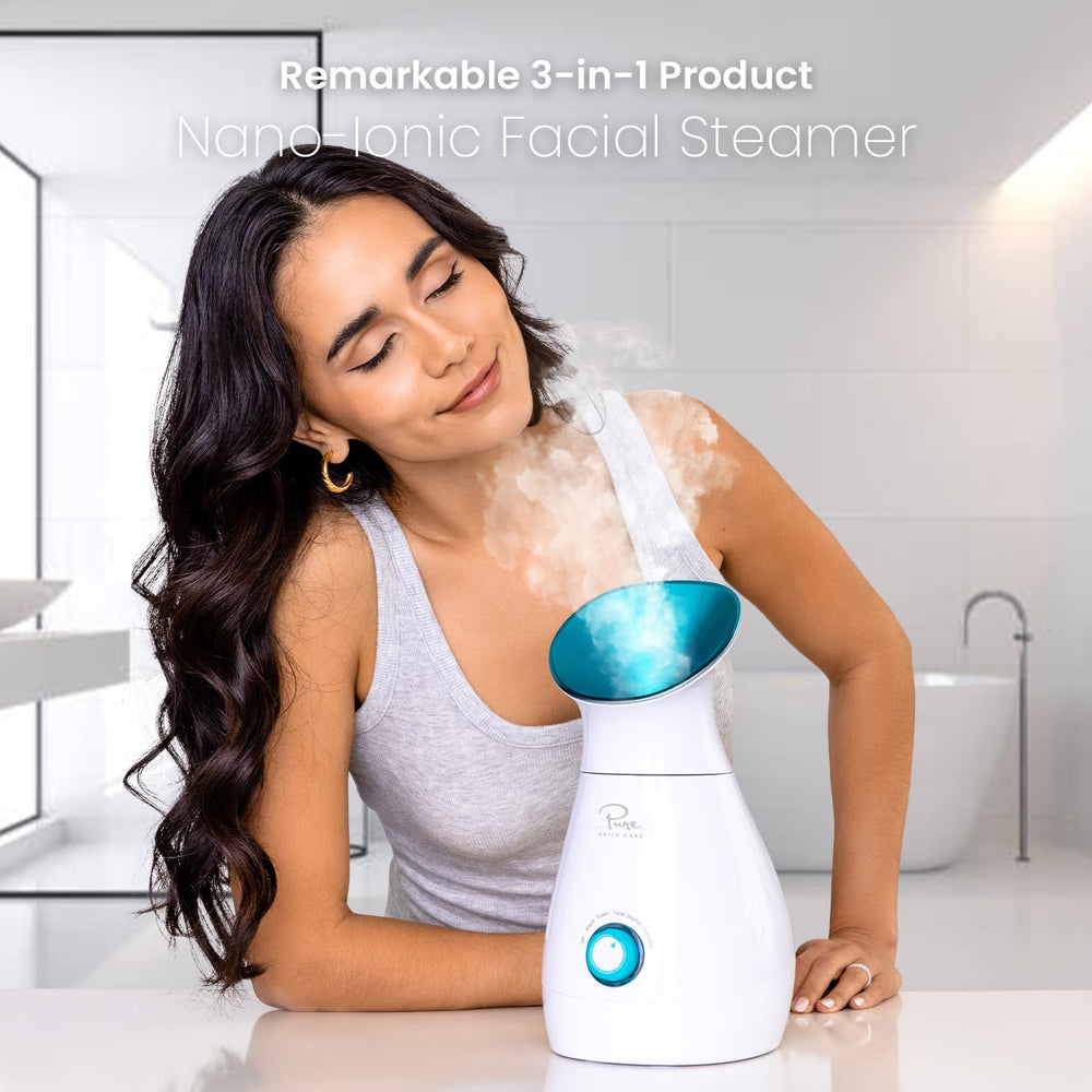 Pure Daily Care Nanosteamer control de temperatura preciso para sesiones personalizadas