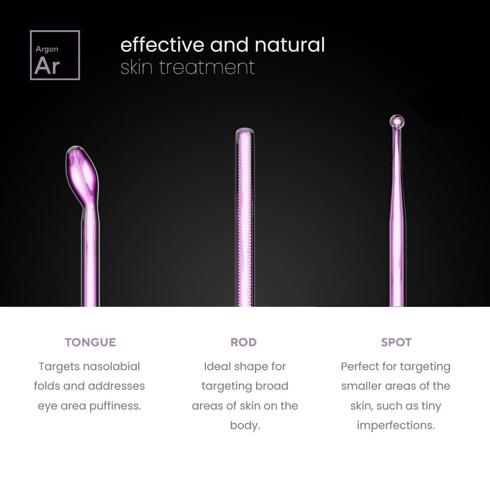 Pure Daily Care NuDerma, varita neón en forma de Y para zonas sensibles.