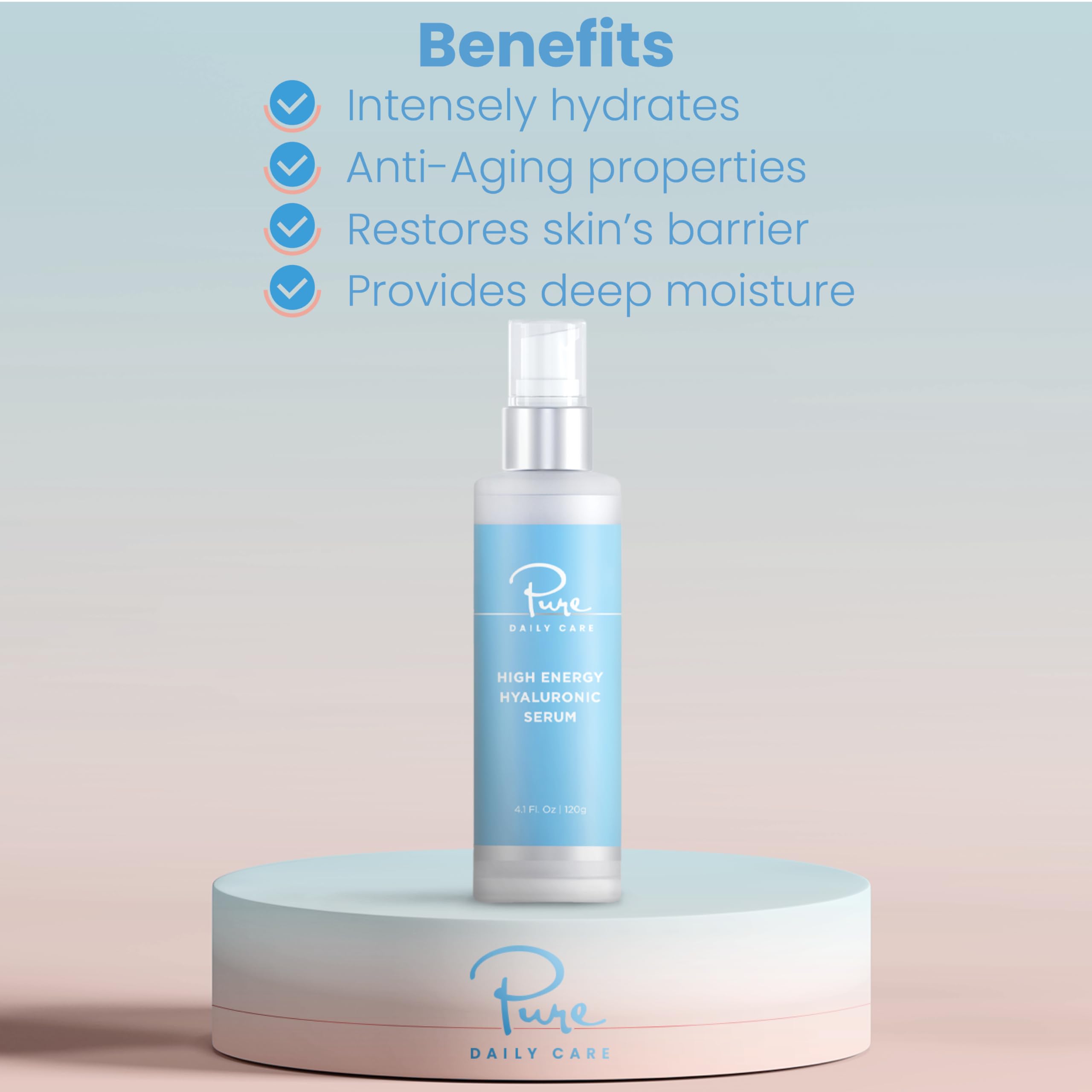 Uso con dispositivos Pure Daily Care para potenciar resultados.