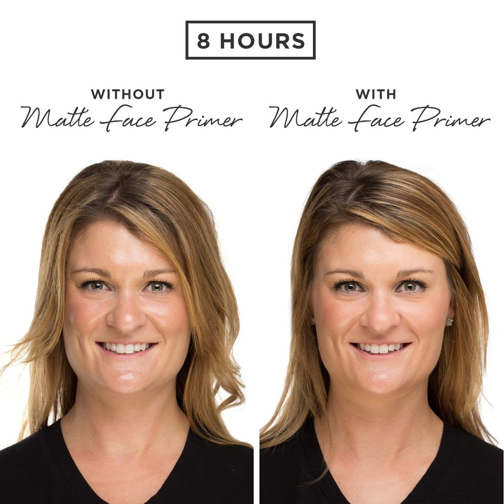 Pure Minerals primer showing refined canvas and minimized pores.