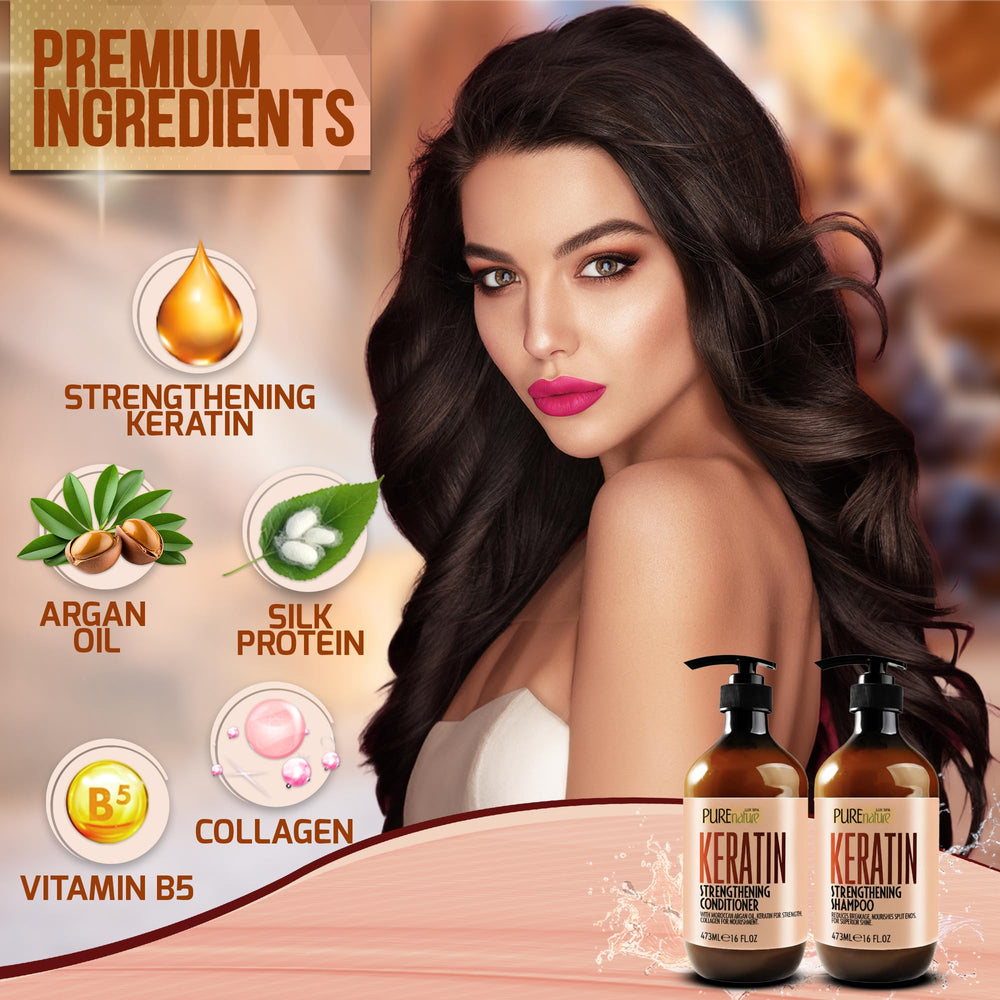 Pure Nature Lux Spa para cabello rizado: brillo y control del frizz