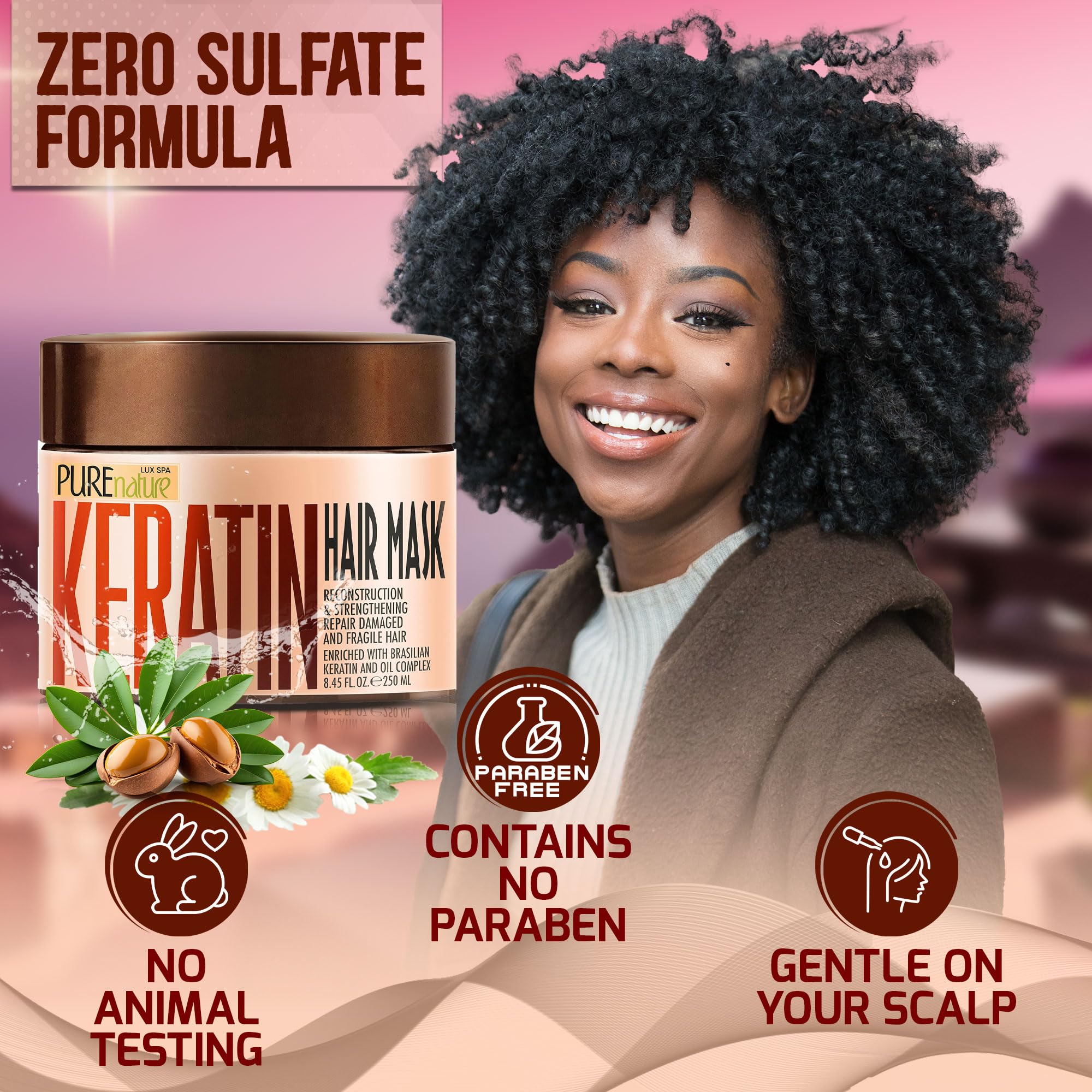 Pure Nature Lux Spa proteína de colágeno para mayor hidratación