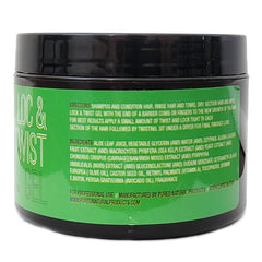 Pure O gel fijación para trenzas y giros: definición sostenida.