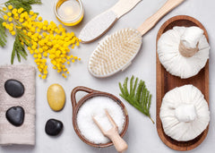 PURE ORIGINAL INGREDIENTS Sal de Epsom para baños caseros y bombas.