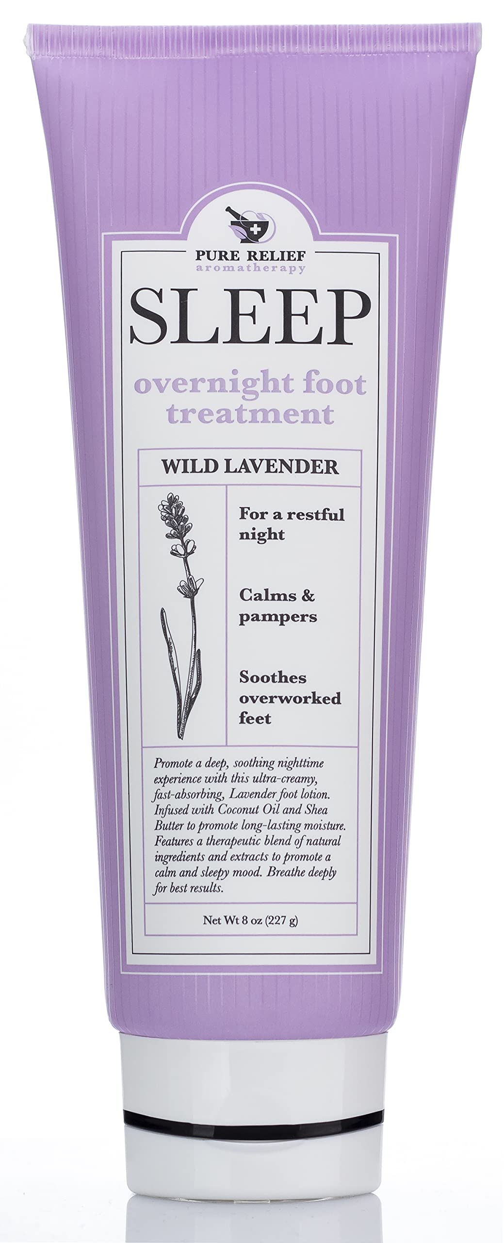 Crema para pies Pure Relief relajante con lavanda suaviza la piel seca