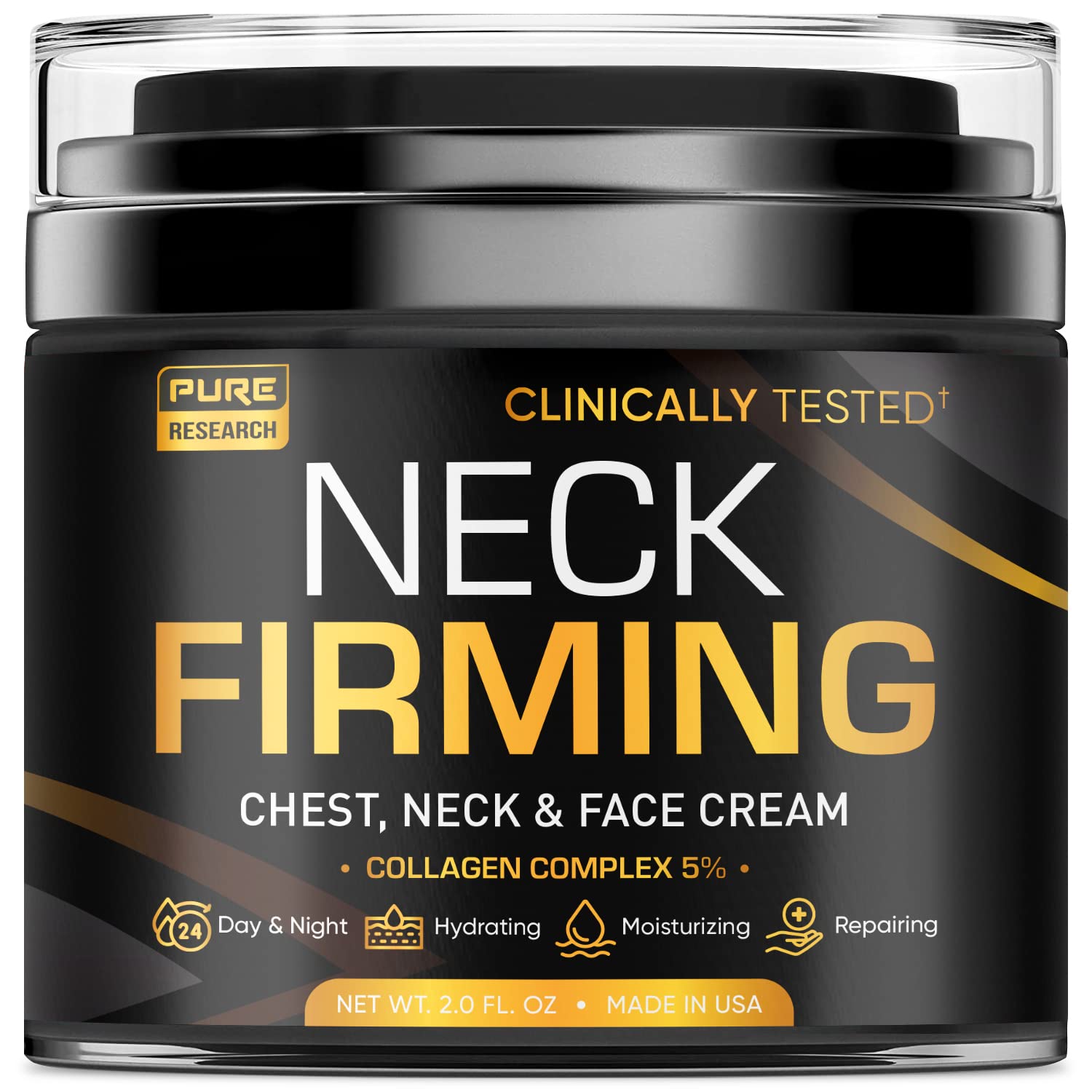 Hidratación duradera para cuello y escote con PURE RESEARCH.