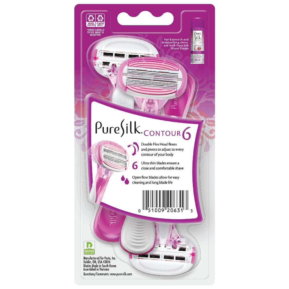 Pure Silk Contour 6, cabezal flexible que se adapta a los contornos.
