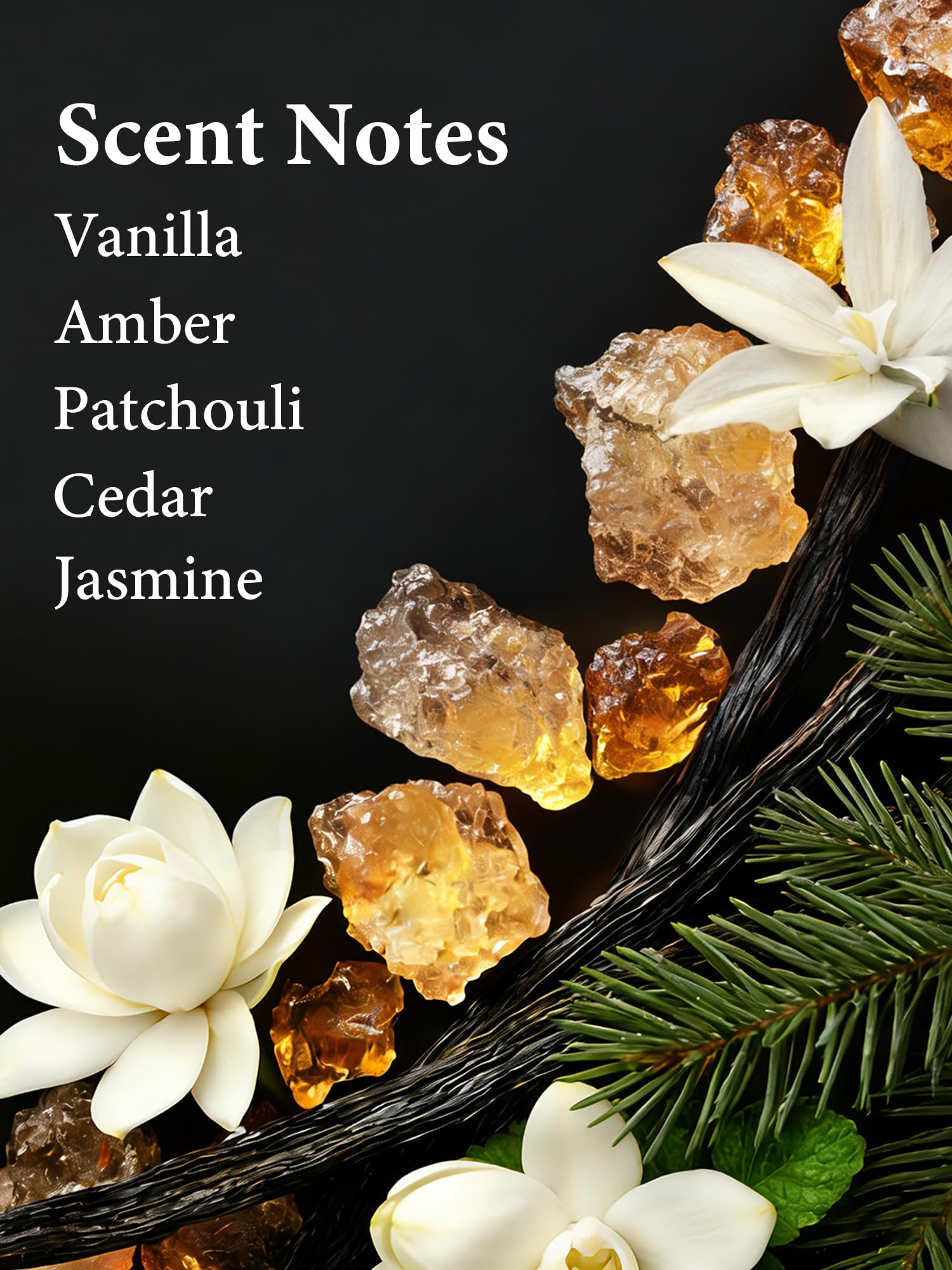 PUREAMOR Amber Vanilla: empaque-regalo listo para sorprender, ideal para ocasiones especiales.