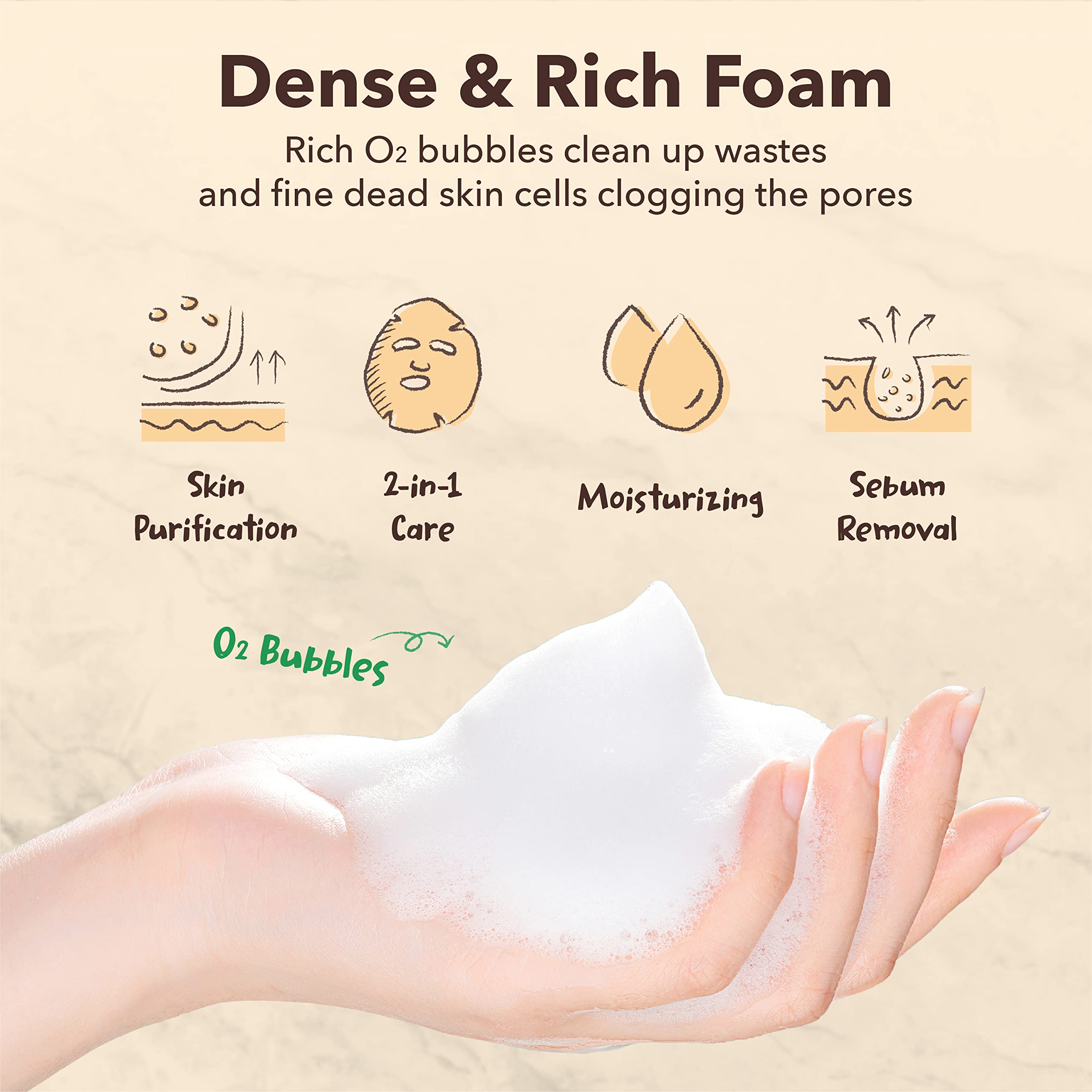 Purederm purificante para poros, textura más limpia