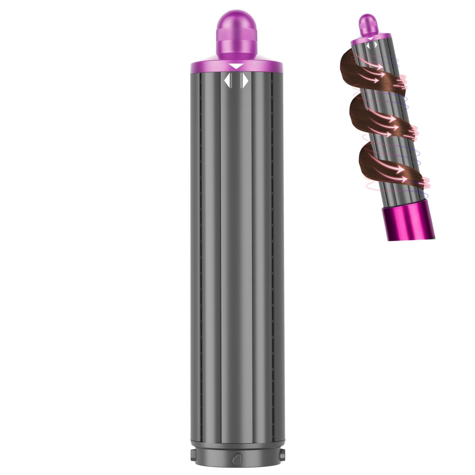 Cilindro largo PUREGUST de 1,6 pulgadas para rizos suaves con Dyson Airwrap.