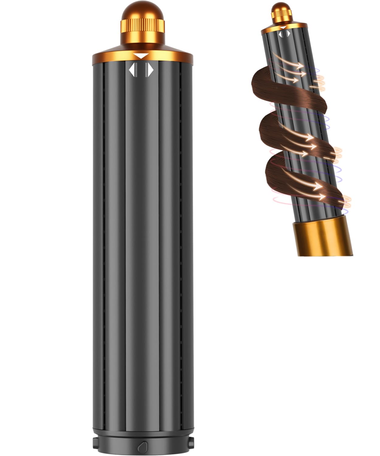 PureGUST barra larga 1,6 pulgadas para Dyson Airwrap crea ondas duraderas.