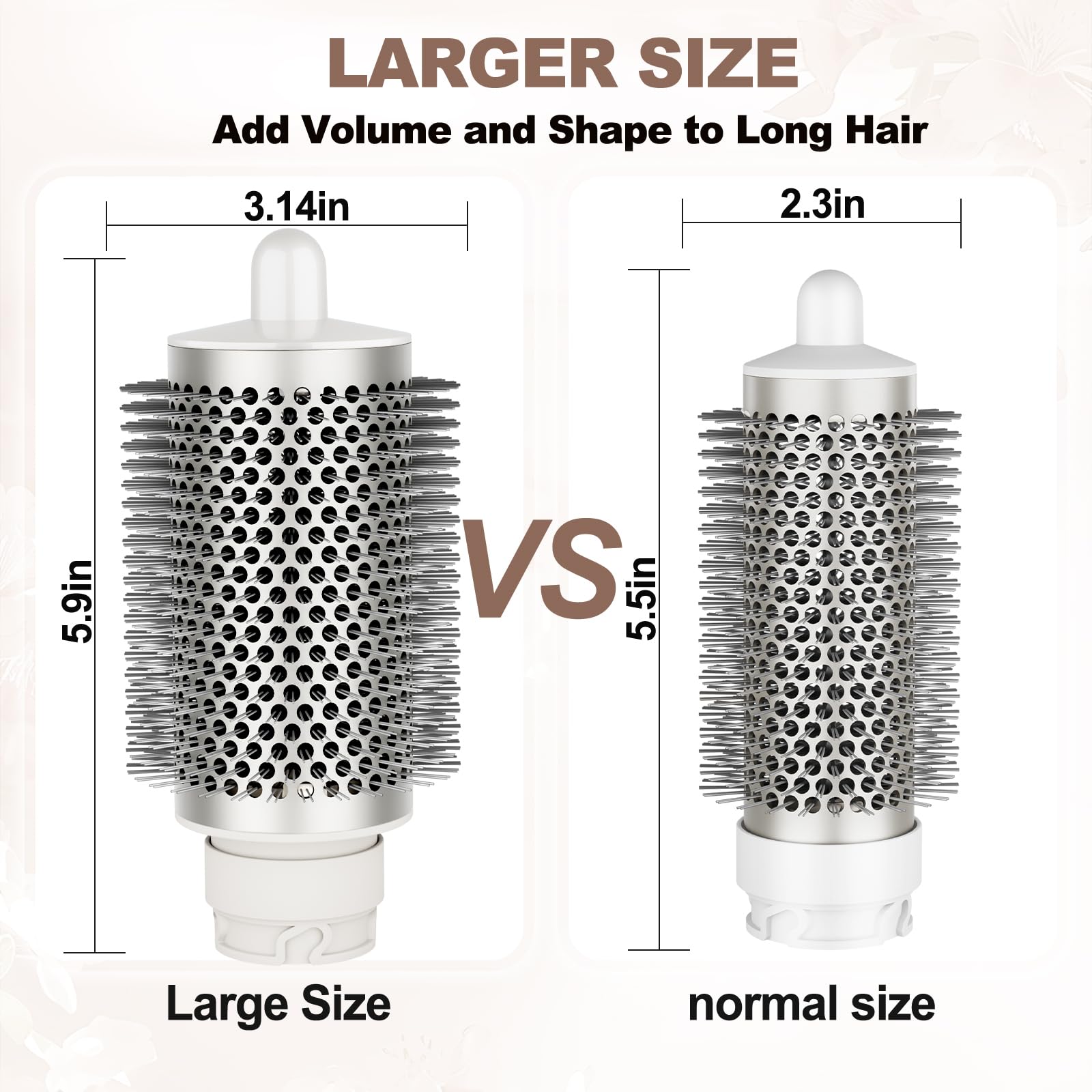 PUREGUST cerdas firmes y suaves para un agarre cómodo sin dañar el cabello.