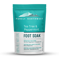 Purely Northwest banodepies arbol-de-te: relajación suave para pies cansados