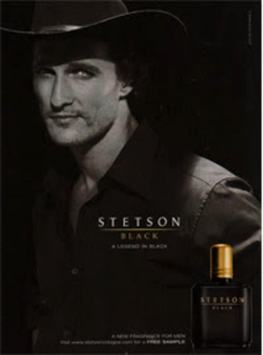 PureScents Stetson Black sandalwood notes close-up for daily wear
