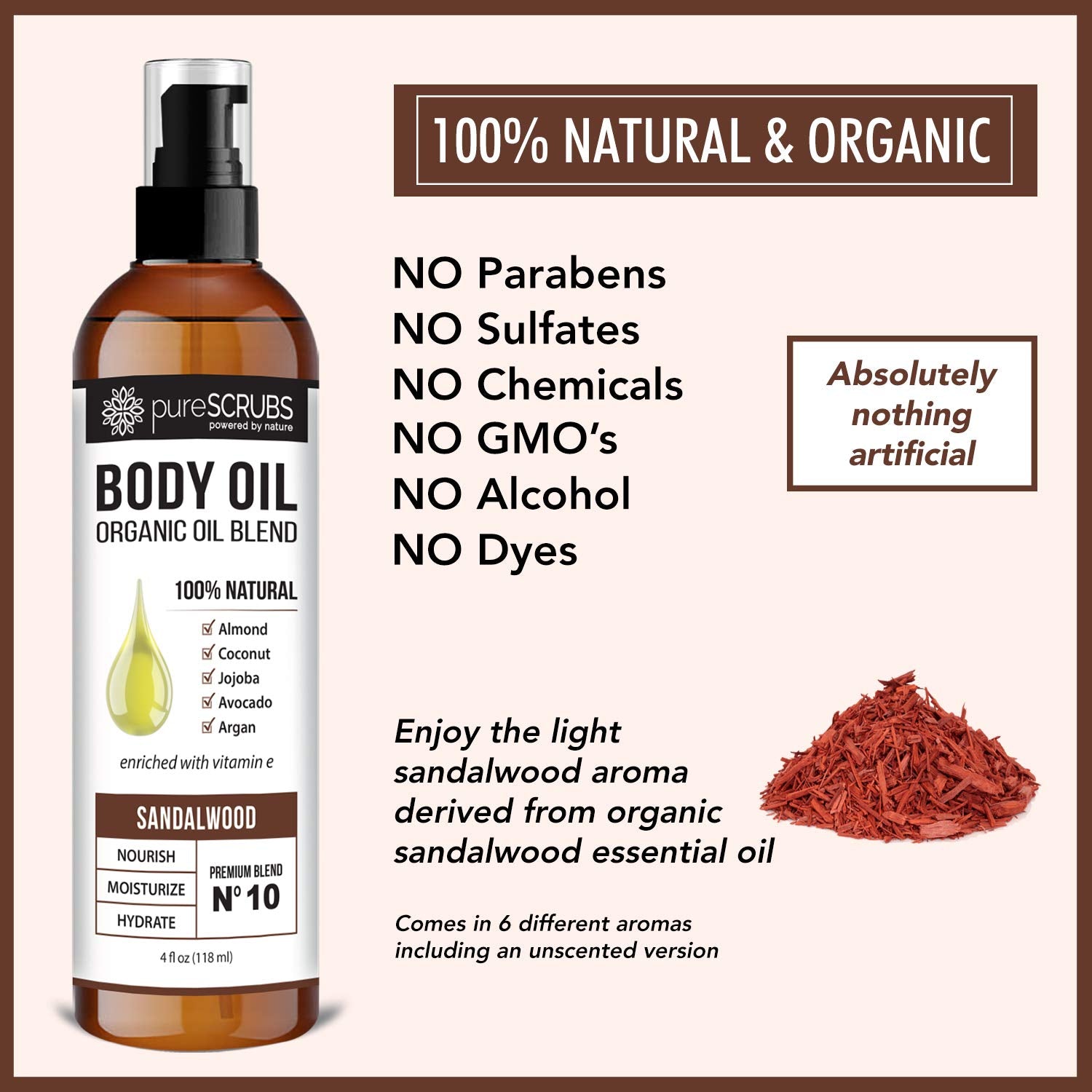 purescrubs aceite cuerpo baño: añade hidratación durante el baño.