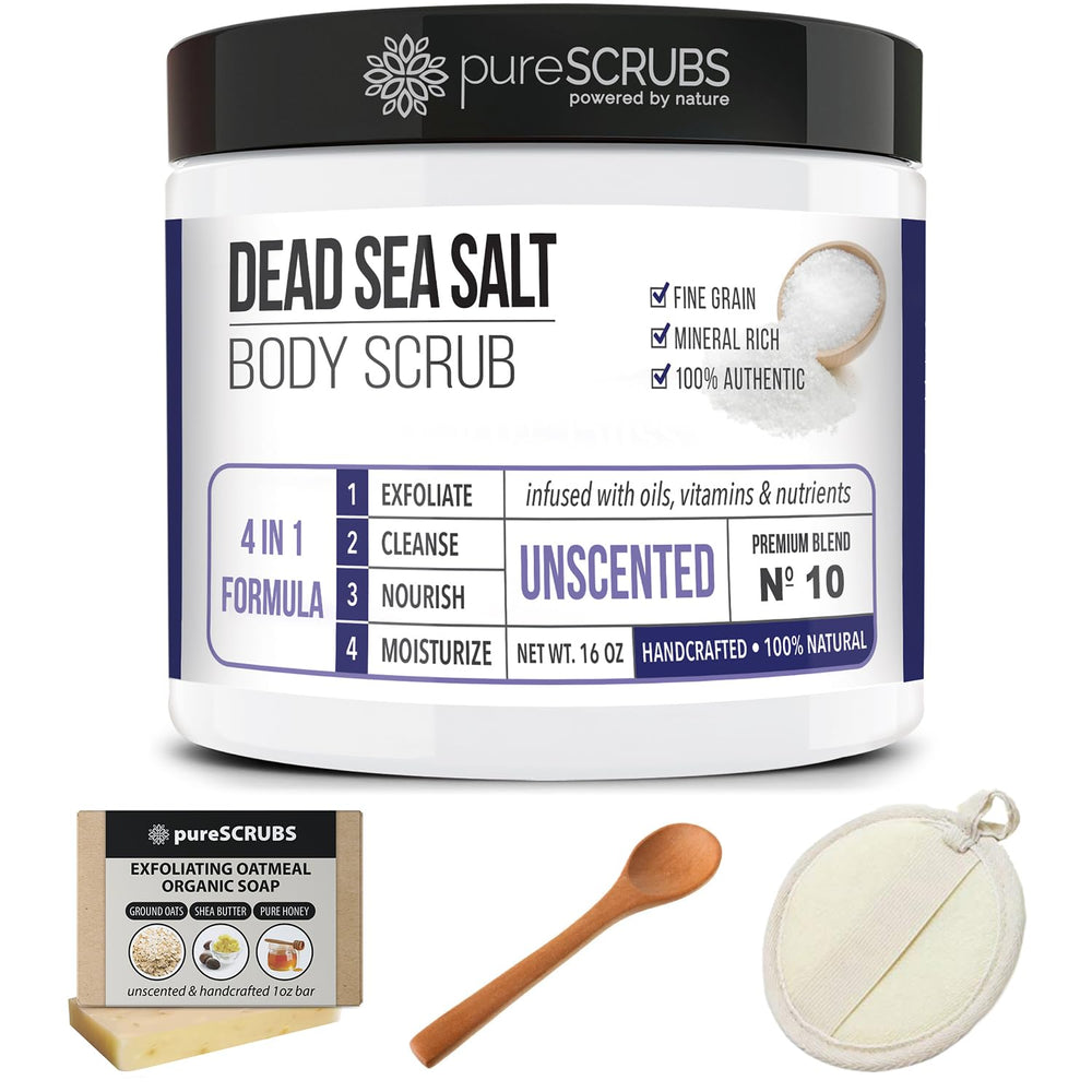 pureSCRUBS empaque elegante regalo para cuidado personal