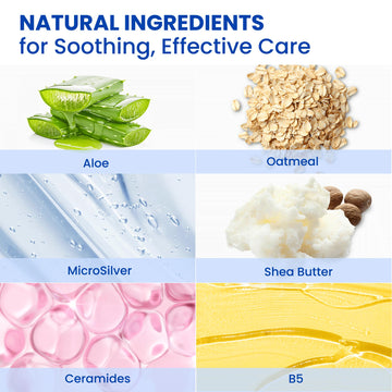 PURESKIN Crema, aplicación fácil para cuidadores con hidratación constante.
