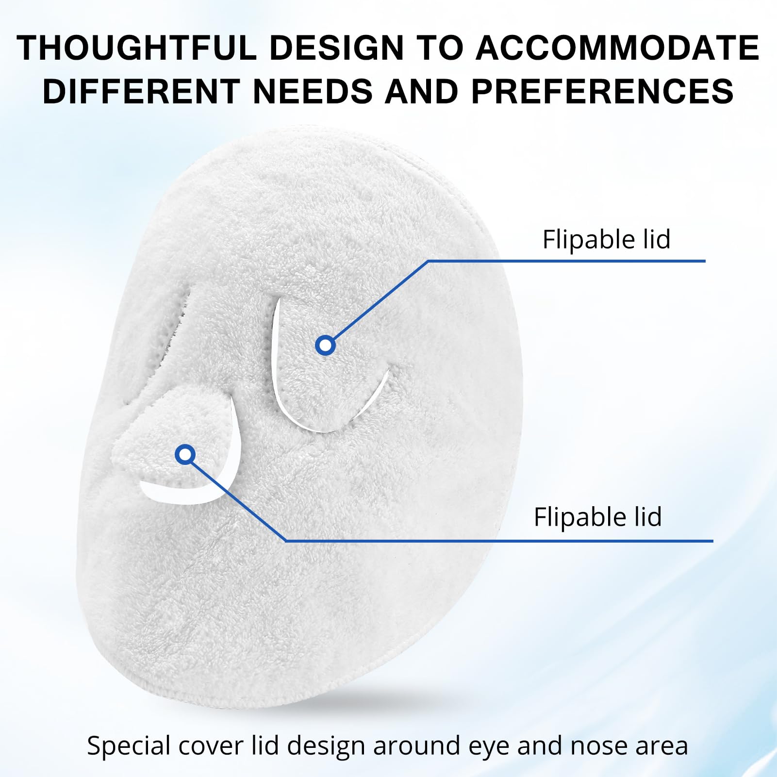 PureSoftness toalla vapor facial sin olor ofrece experiencia suave para piel sensible