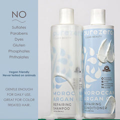 Frasco de aceite de argán puro Purezero, aroma suave y nutritivo.