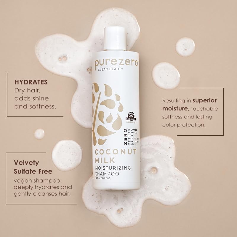Purezero acondicionador leche coco: brillo suave y sedoso