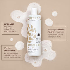 Purezero acondicionador leche coco: brillo suave y sedoso