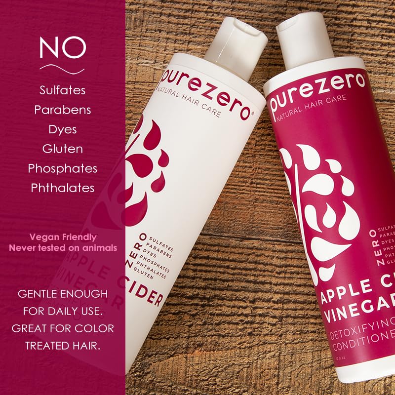 Purezero ingredientes limpios, cuidado suave sin químicos agresivos.