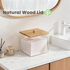 Puricon portatodo acrílico, dimensiones 6.89×6.10×7.08 pulgadas, ajuste perfecto