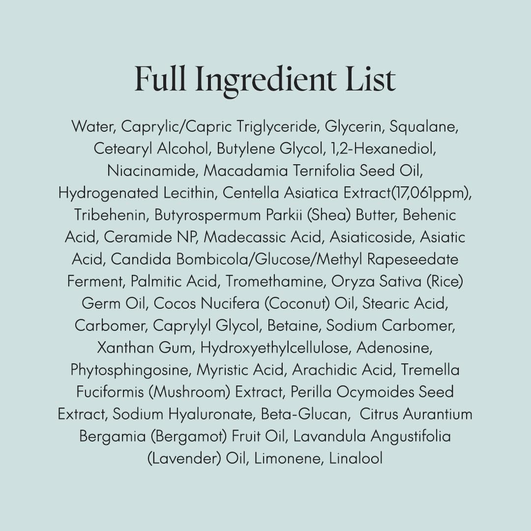 Purito Centella Cream: rutina de cuidado que suaviza la piel.