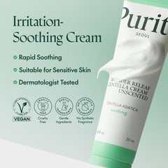 PURITO Centella sin fragancia, envase 50 ml cómodo para llevar y aplicar