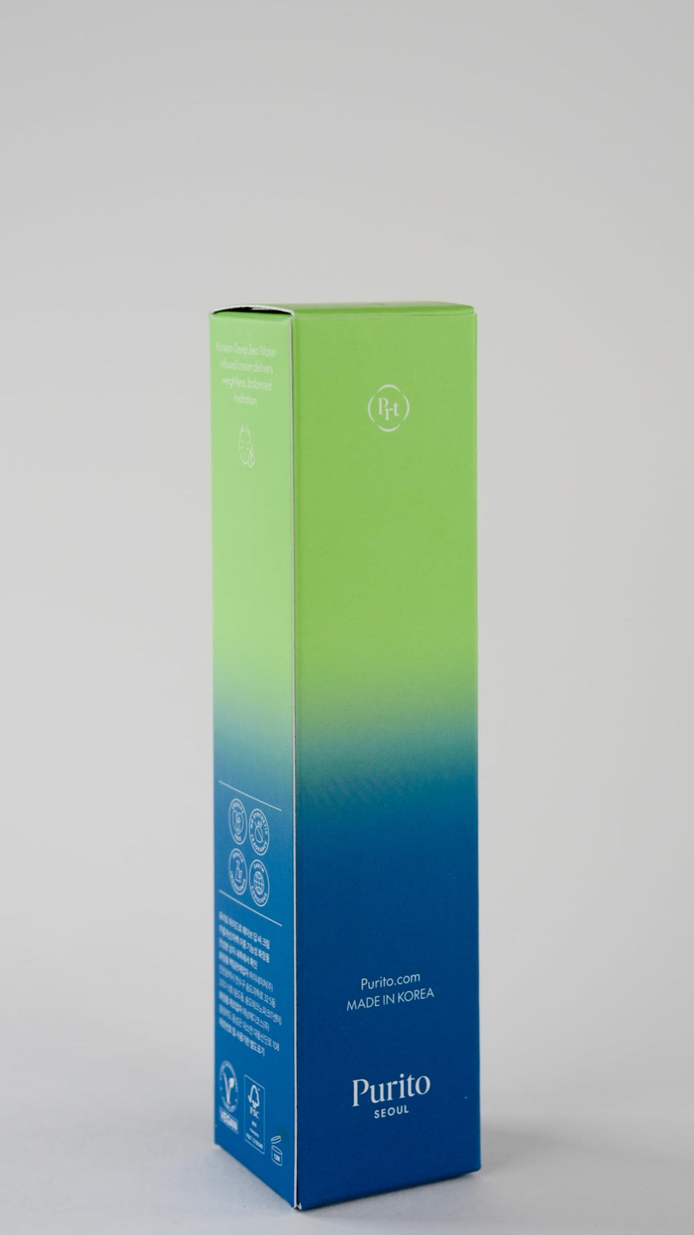 Purito Deep Sea Cream tamaño 50 ml para uso diario