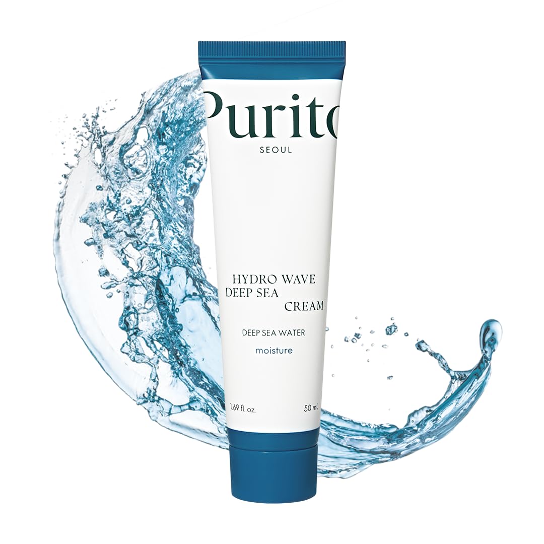 Purito Deep Sea Cream en tarro para piel suave e hidratación duradera