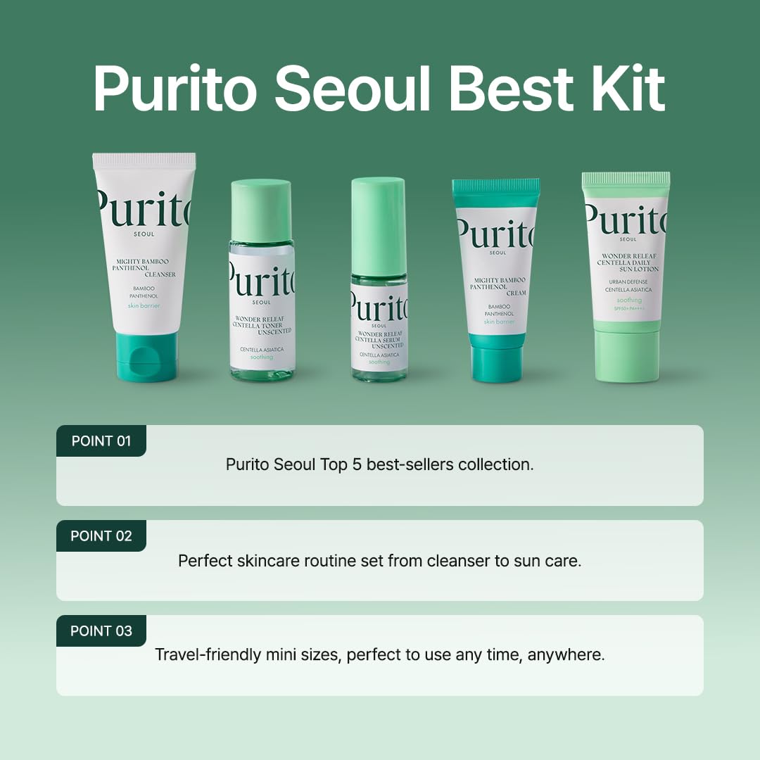 Purito Seoul Best Kit, caja regalo lista para ser regalado.