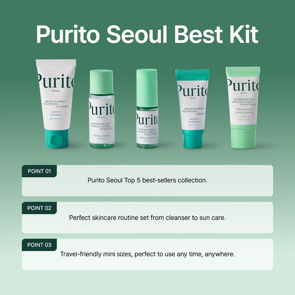 Purito Seoul Best Kit, caja regalo lista para ser regalado.