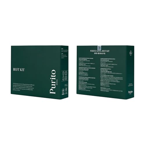 Purito Seoul Best Kit, limpiador con panthenol para una limpieza suave.