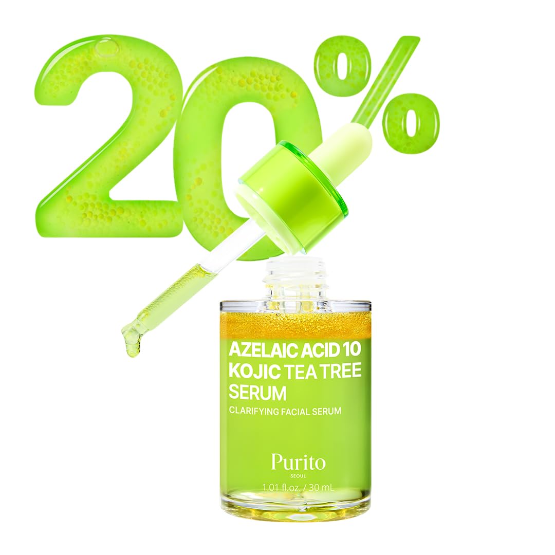 Purito Azelaico 10% arbol-de-te botella, textura suave para uso diario