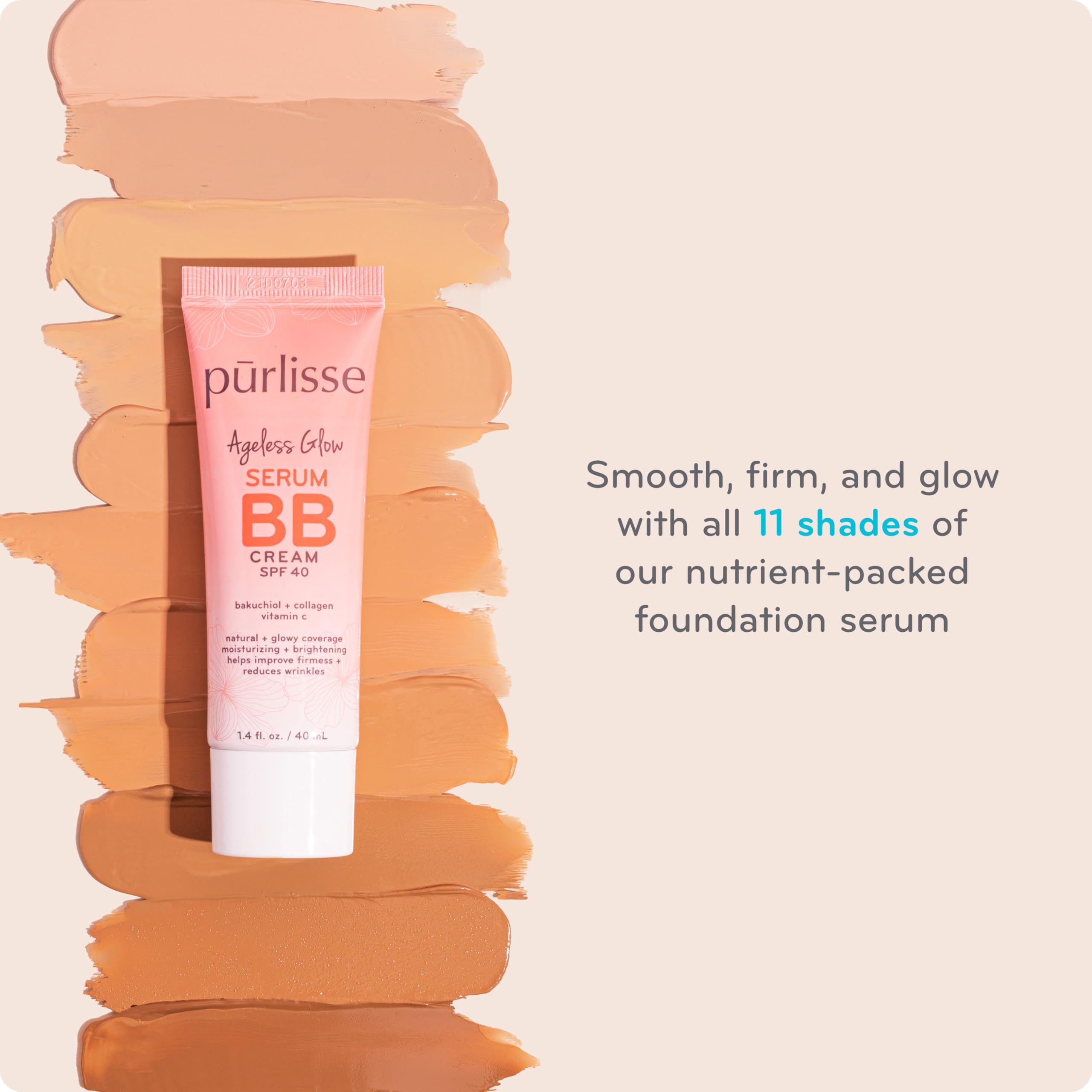 pūrlisse bb crema iluminadora brillo natural e hidratación en la piel.