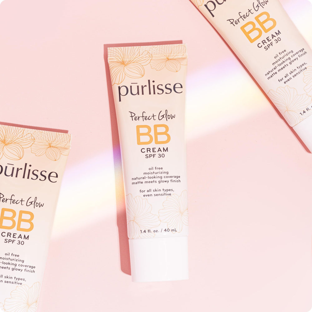 pūrlisse envase y etiqueta elegante de la crema BB.