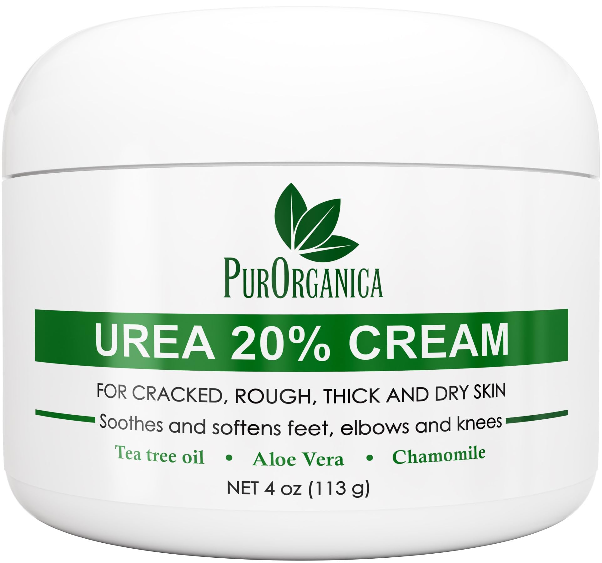 PurOrganica crema-pies-urea-20-frente: crema para pies con 20% urea que suaviza la piel