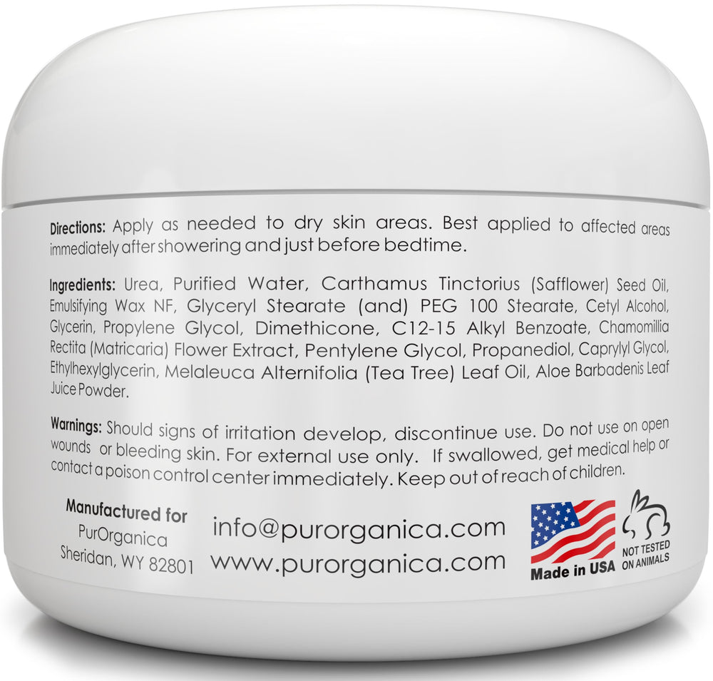 PurOrganica Manos y codos con crema hidratante