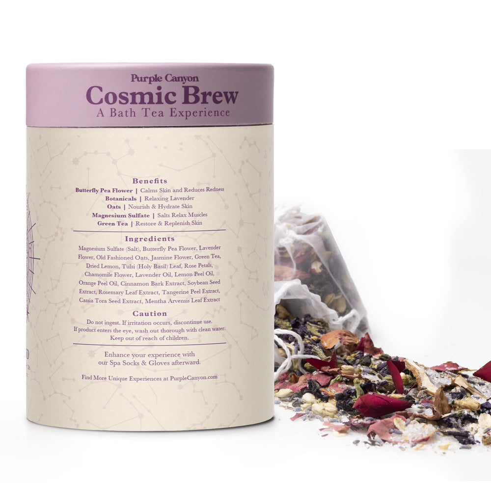Purple Canyon Lunar Bath Tea: regalo de spa en casa para autocuidado