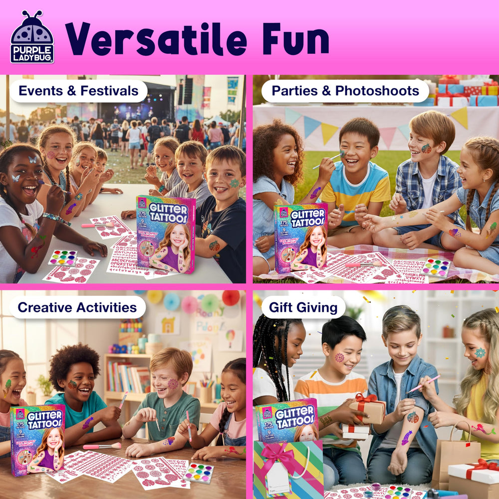 Purple Ladybug actividad grupal para fiestas y reuniones entre amigas