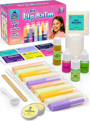 PURPLE LADYBUG Kit: Contenido para 10 bálsamos personalizados, seguro para piel sensible.