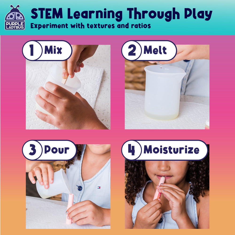 PURPLE LADYBUG Kit: Proceso educativo STEM que combina creatividad y ciencia.