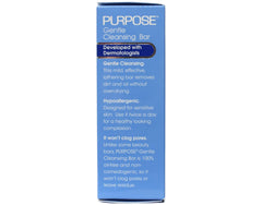 Barra limpiadora sin residuo de aceite de Purpose para piel limpia.