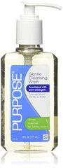 Texture lait-mousse du nettoyant Purpose pour un nettoyage délicat.