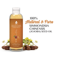 Pursonic aceite de jojoba, aplicación facial, ayuda a equilibrar la piel.