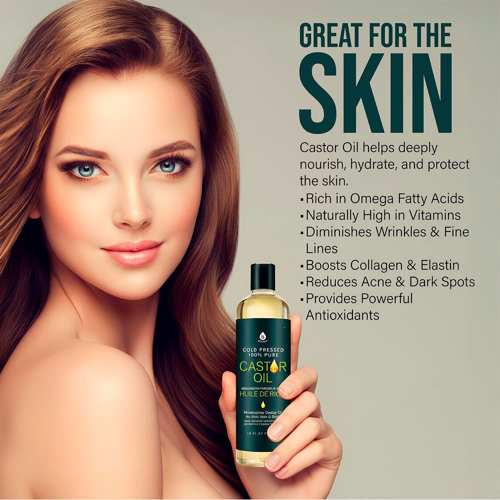 Pursonic Aceite de Ricino: cabello brillante y suave con uso regular