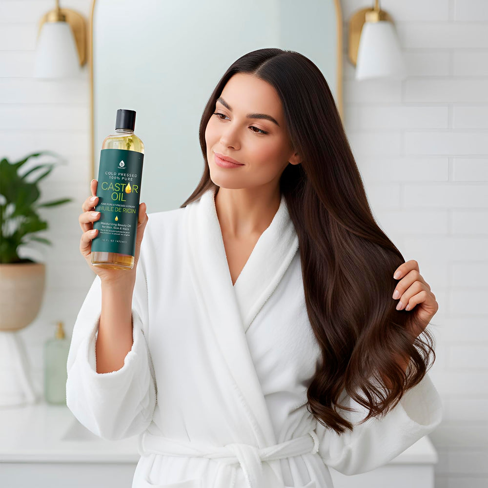 Pursonic Aceite de Ricino: nutrientes para piel y cabello en la rutina diaria